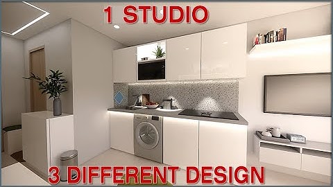 Minimalistic Studio Apartment Design Tricks | Episode 5|