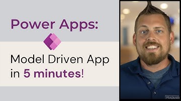 Power Apps - Model Driven App in 5 minutes 💣