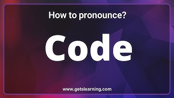 How to pronounce Code Correctly in English | Common words