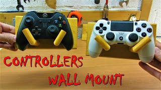 A different design of controllers wall mount for ps4 and xbox one,
with plans. (it's present my friend 'pgrdesign') i hope you like quick
access: measu...
