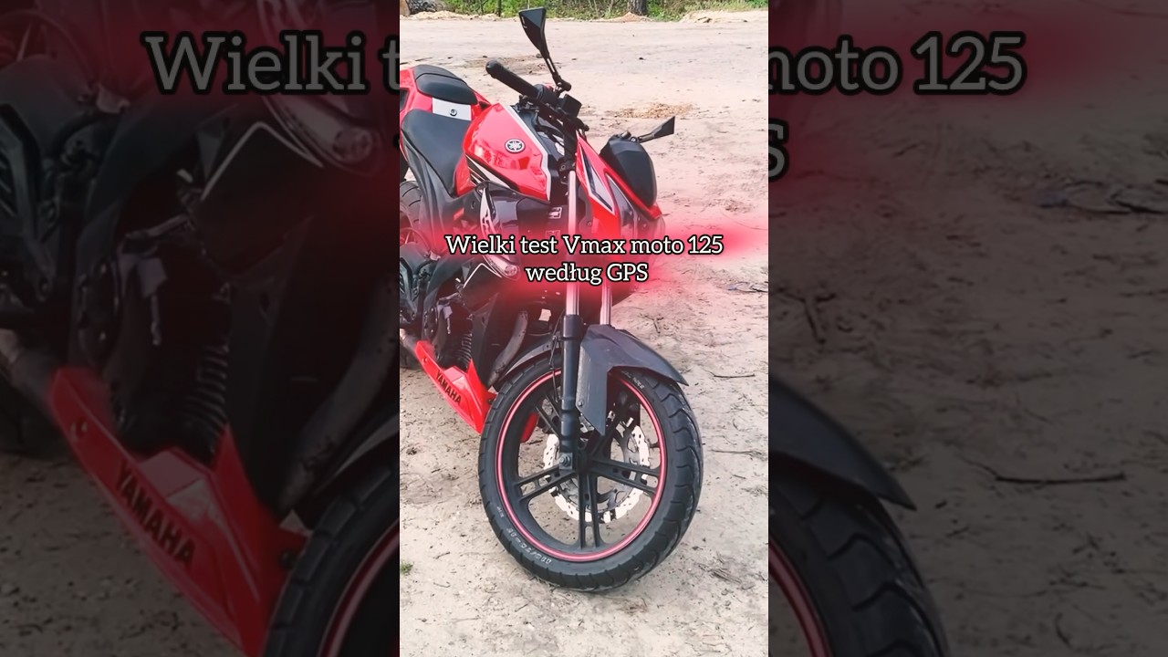 Wielki test Vmax motocykla 125 według GPS 🔥🔥🔥 