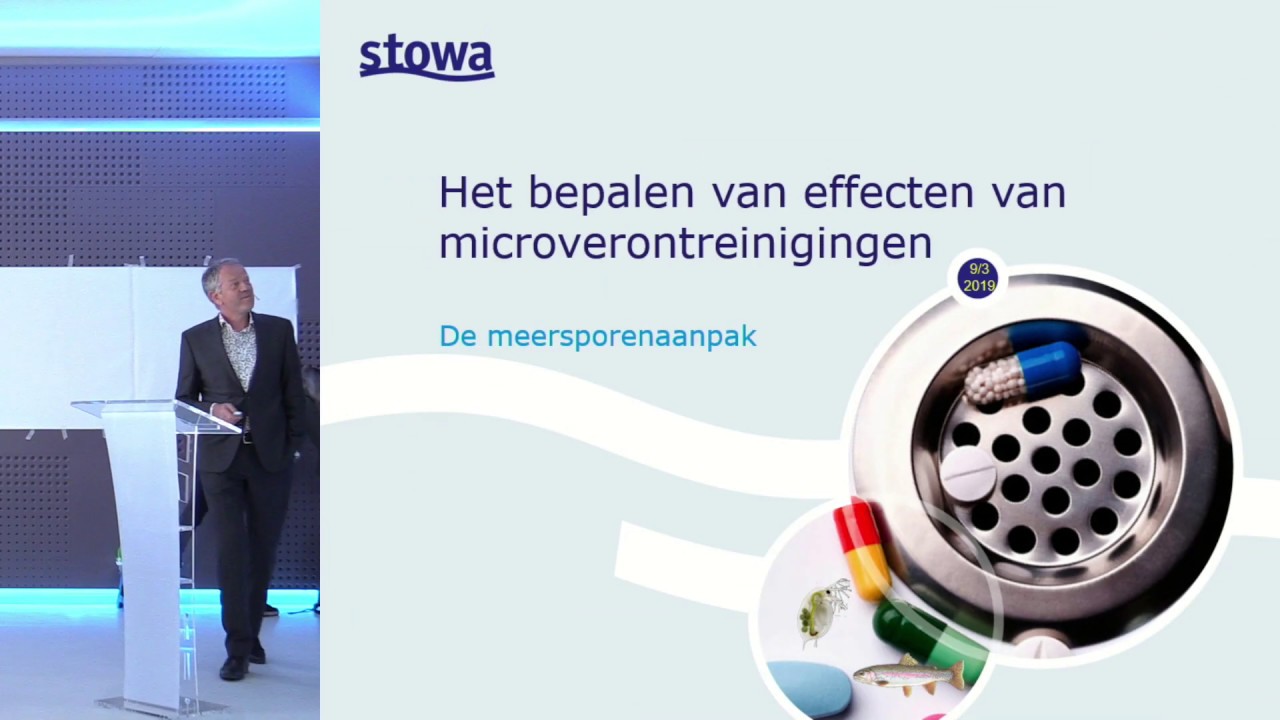 Bas van der Wal | Symposium Microverontreinigingen, effecten microverontreinigingen water | 2019