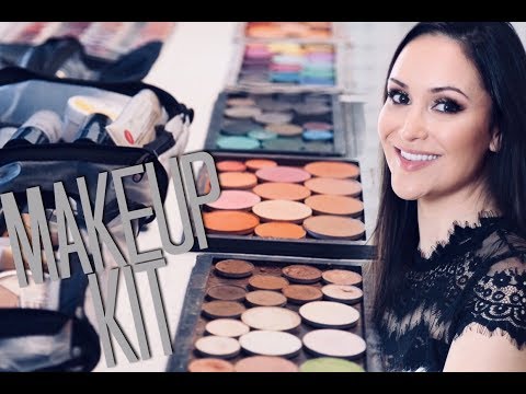 2017 SETUP) How To Set Up A Professional Makeup Kit for NYFW, Campaigns &  Celebrity Clients 