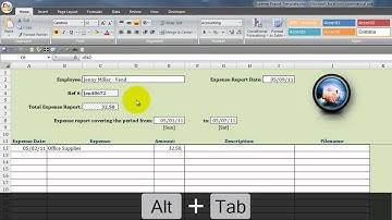 Expense Report Template