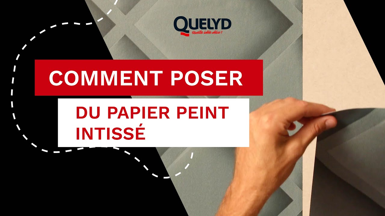 Comment poser du papier peint intissé avec de la colle ? 