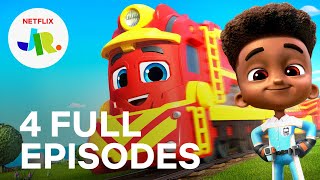 Mighty Express Season 1 FULL EPISODE 1-4 Compilation 🚂 Netflix Jr screenshot 3