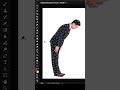 How to Change Body-position in Photoshop #shorts