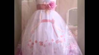 rose petal flower girl dress screenshot 5