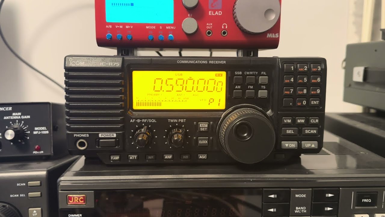 Transatlantic medium wave DX: VOCM 590 kHz Newfoundland and Labrador very strong S9 into Oxford UK