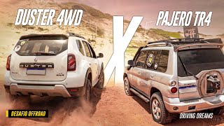 Duster 4x4 Vs Pajero Tr4 Vs Grand Vitara nas dunas! Tracker, Jimny e Willys na lanterna! 309