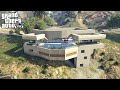 FRANKLIN GETS A NEW MANSION!! (GTA 5 REAL LIFE PC MOD)