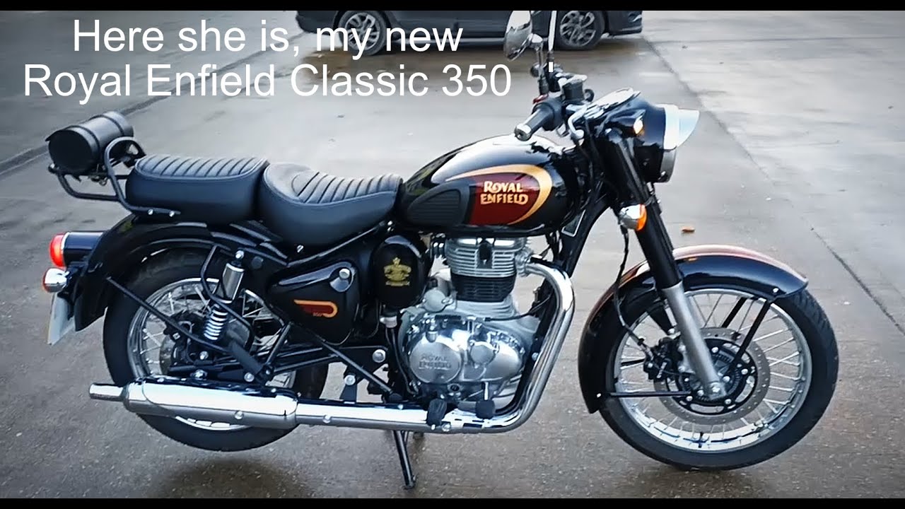 Here she is. My new Royal Enfield Classic 350 