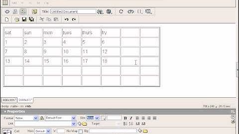 How To Create A Website By Macromedia Dreamweaver (part-8)