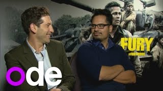 'He didn't get star treatment': Fury stars Michael Pena and Jon Bernthal on working with Brad Pitt