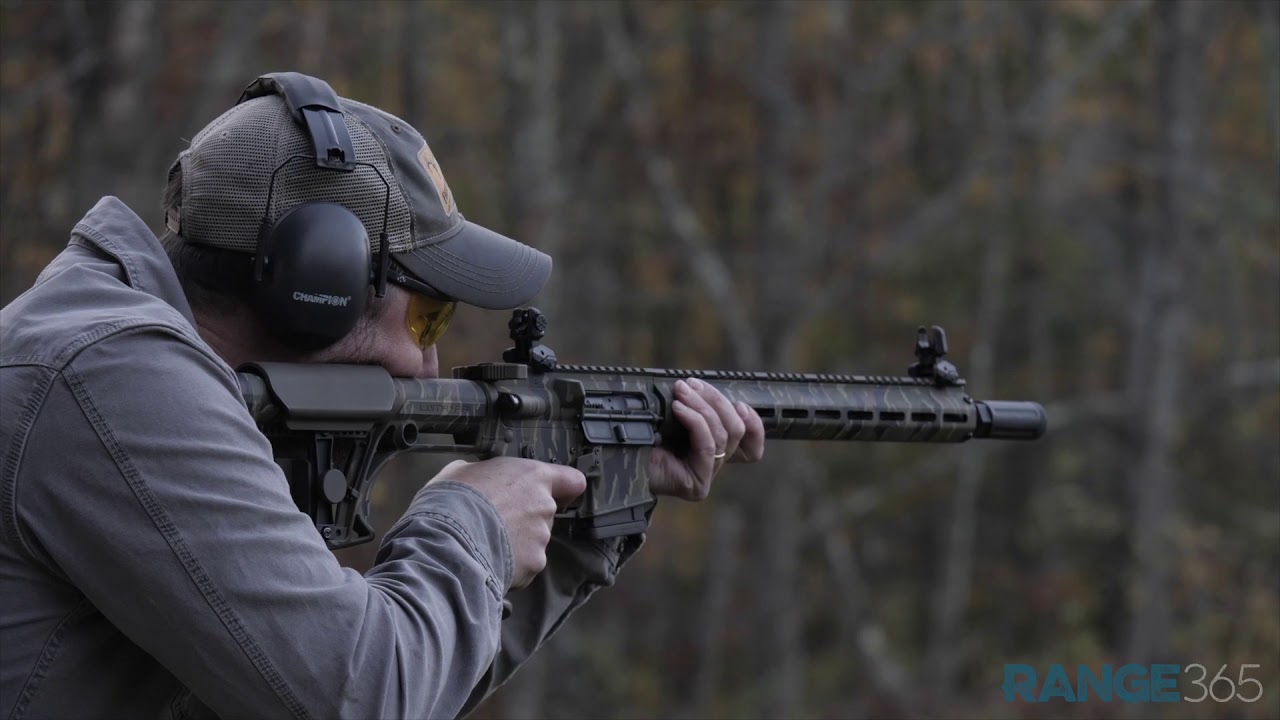 AR-15 Build Finished Gun: 450 Bushmaster Tiger Striped "Thumper" ...