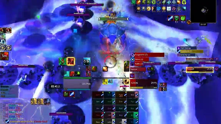 Honestly vs Mythic Dimensius (Destruction Warlock PoV)