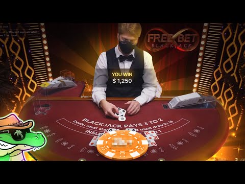We Took another $500 to the Free Bet Blackjack Table | Budget Blackjack #6