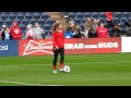 U.S. WNT Public Training - Tobin Gives a Thumbs Up to Fans