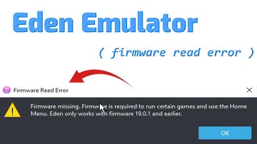 Hoe de firmware-leesfout in de Eden Emulator te verhelpen