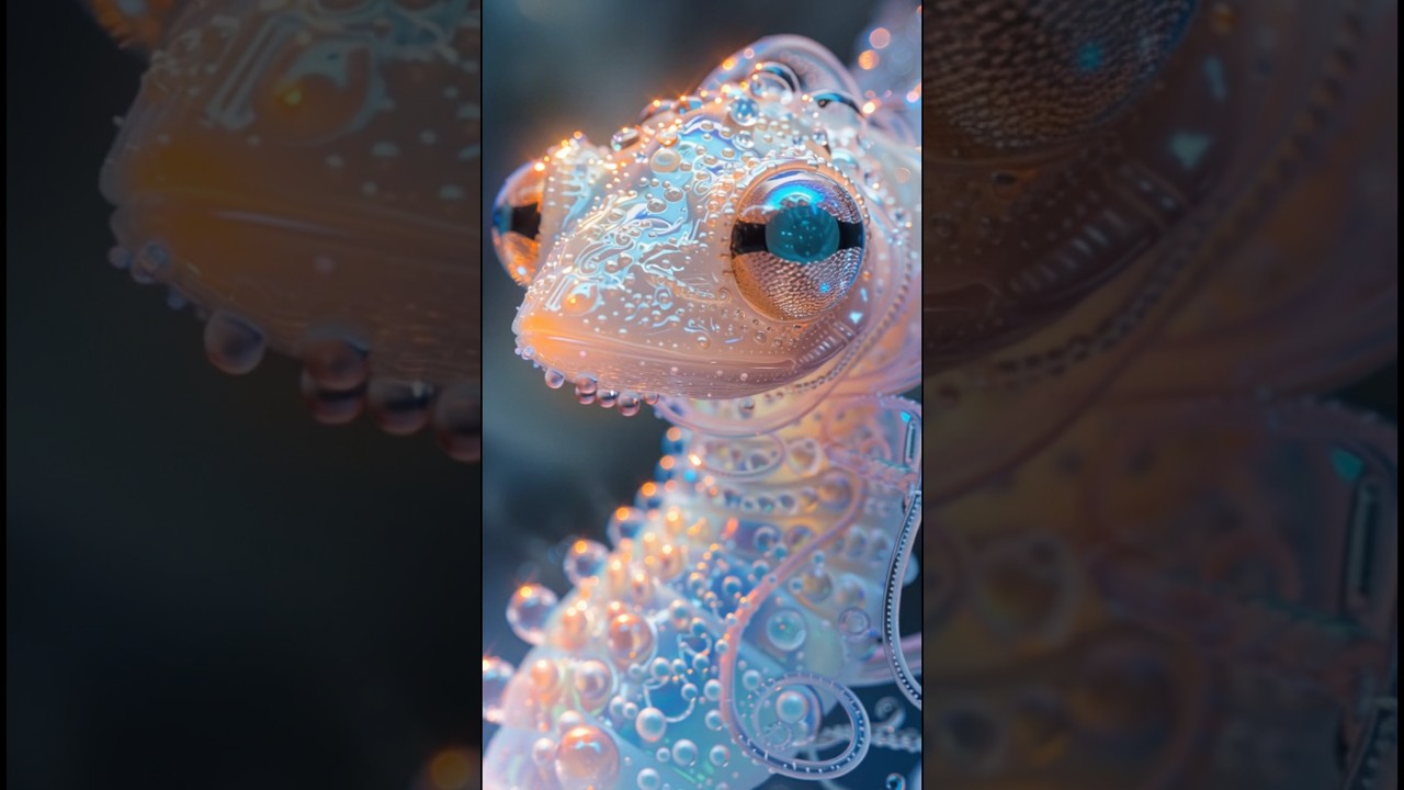 Surreal species in iridescent worlds 