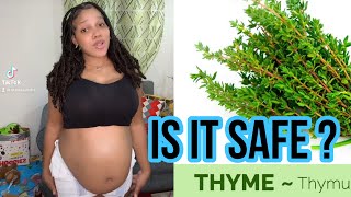 The truth about thyme tea to induce Labour 😩🤦🏼‍♀️🇯🇲