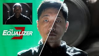 Famous I Recreated a Scene from THE EQUALIZER 3 | Tutorial with Green Screen, Lighting, Color Grading Wealth
