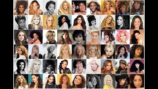 Ultimate Female Vocal Ratings (2022) (All Generations and Genres)