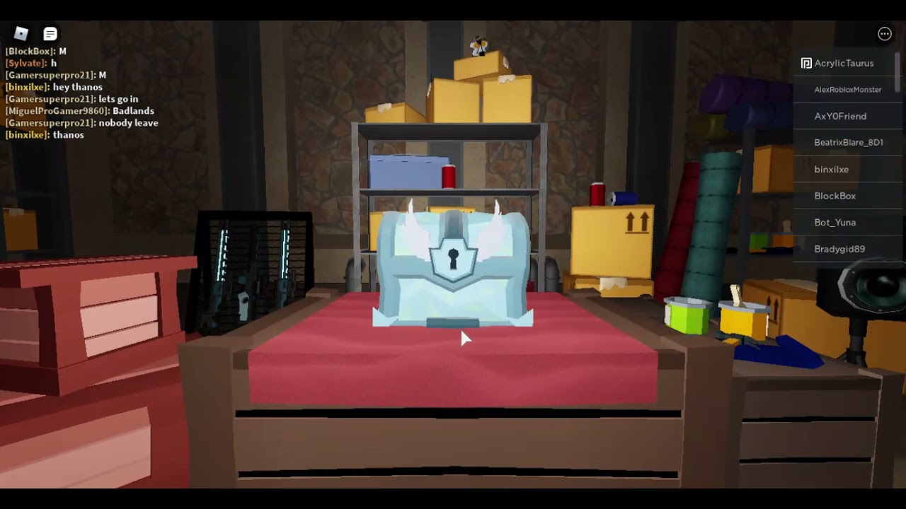 Opening a Frost Crate in TDS Roblox. YouTube