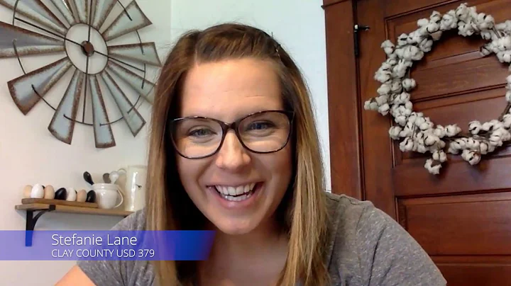 Kansas Teacher of the Year Team Congratulates Tabatha Rosproy