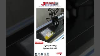Cyklop Coding System CM 600 #shorts #ytshorts #cyklop #videojet #batchprinting #CM750 #industrial