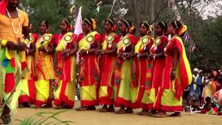 indian tribal santali folk dancesantali new traditaional dance 2017
