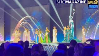 Miss Universe 2024 Top 12 Evening Gown Competition with Audience Reactions and Insights