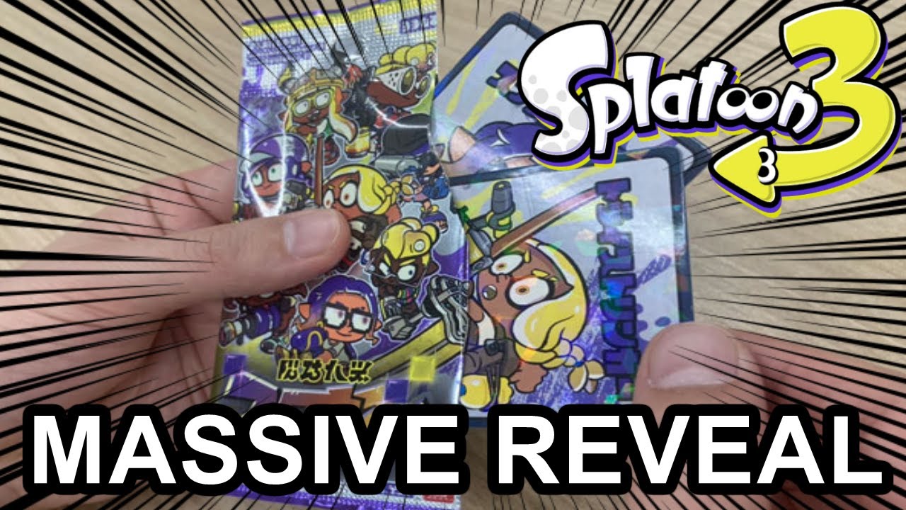 Massive Splatoon 3 Physical Tableturf Battle Booster Packs And Cards Massive Splatoon 3 Physical Tableturf Battle Booster Packs And Cards