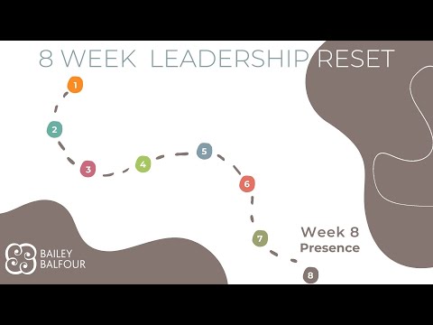 Make Your Presence Known at Work | Leadership Reset - Week 8
