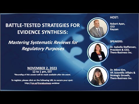 Mastering Systematic Reviews for Regulatory Compliance