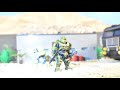 Halo Mega bloks Bubble shield test