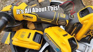 Now In Variable Speed! DEWALT DCG409VSB &amp; DCG416VSB 20V Angle Grinder with FLEXVOLT ADVANTAGE Tech