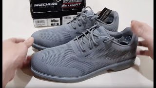 skechers relaxed fit dolen men's oxford shoes