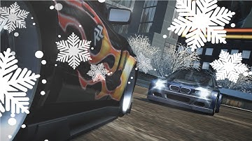 NFS Most Wanted 2005  Real winter mod 2021 Gameplay Intro