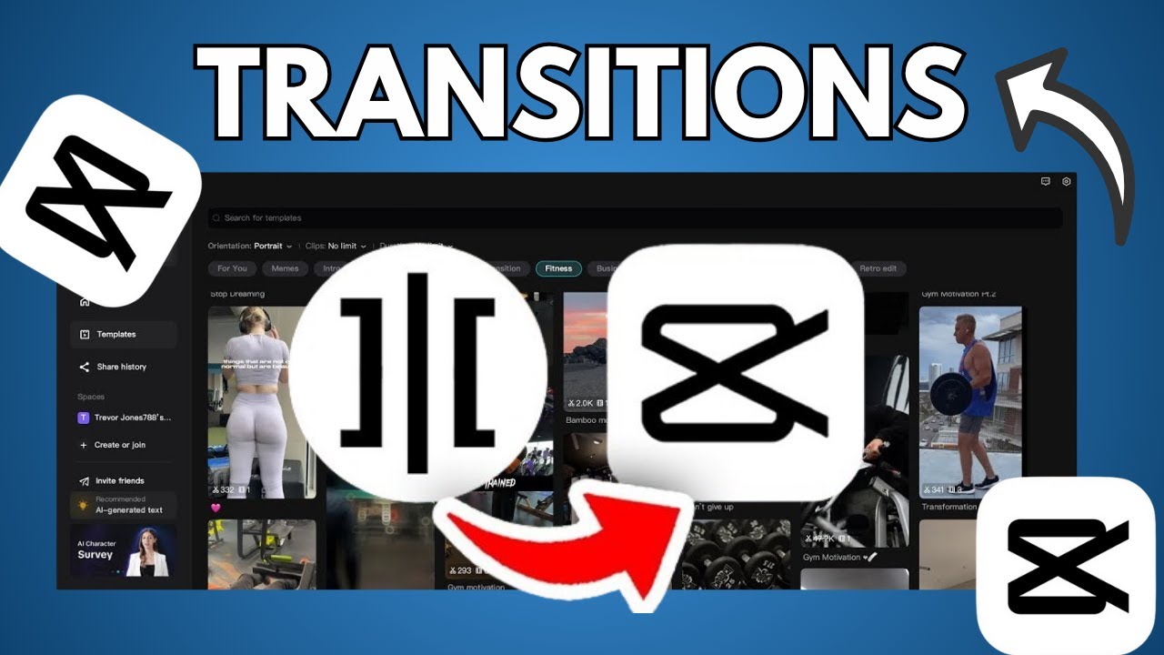 How to Add Transitions in CapCut PC | Easy Step-by-Step Tutorial (2025 ...
