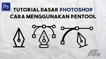 Cara Menggunakan Pen Tool - Tutorial Dasar Photoshop