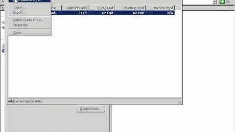 DISK QUOTA CONFIGURE.avi