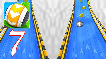 Going Balls Gameplay Walkthrough Level 51 - 55, [iOS and Android Games]