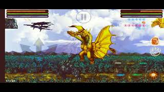 Godzilla Omniversegodzilla Filius Vŝ Grand King Ghidorah Gameplay Movie