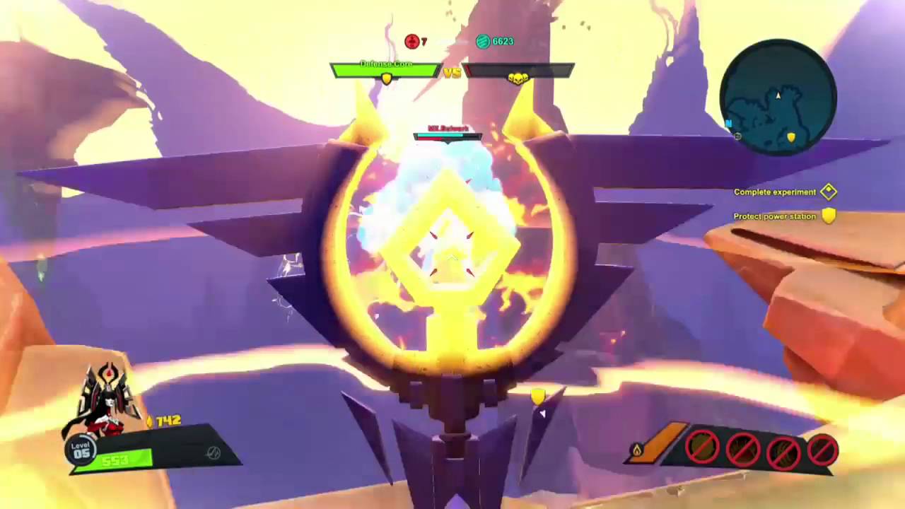 Battleborn: Knocking Enemies Off The Edge With Ambra