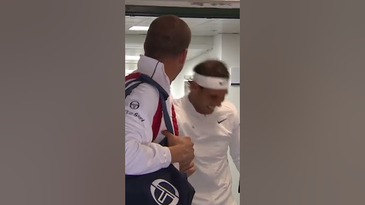 Rafael Nadal's painful pre-match routine