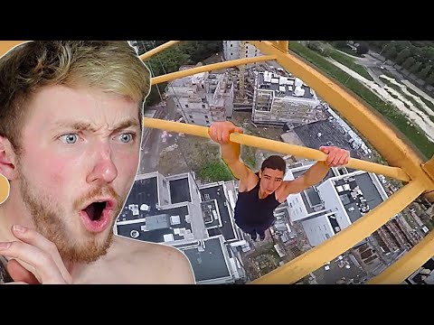 Reacting to Craziest Parkour & FreeRunning Flips! {My next Sport?}