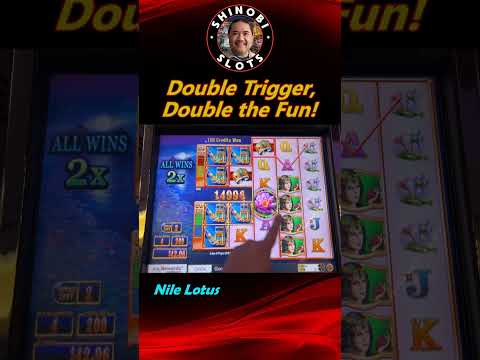Double the Trigger, Double the Fun! Nile Lotus Double Money Burst BIG WIN! #shortfeed #shorts