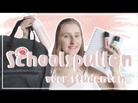 Video: Wat Te Kopen Voor Een Eerstejaars Op De Universiteit