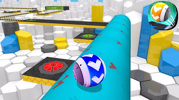 GYRO BALLS - NEW UPDATE All Levels Gameplay Android, iOS #128 GyroSphere Trials